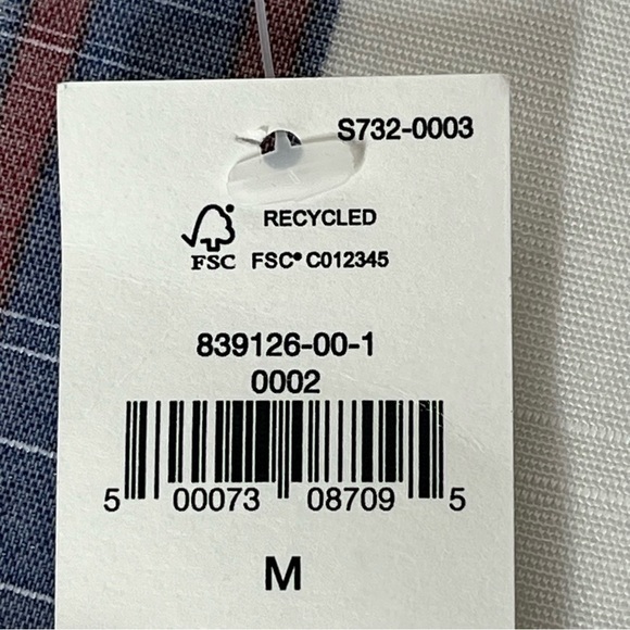 Banana Republic Blouse Striped Lightweight Sheer Oversized Pullover … - Picture 13 of 13